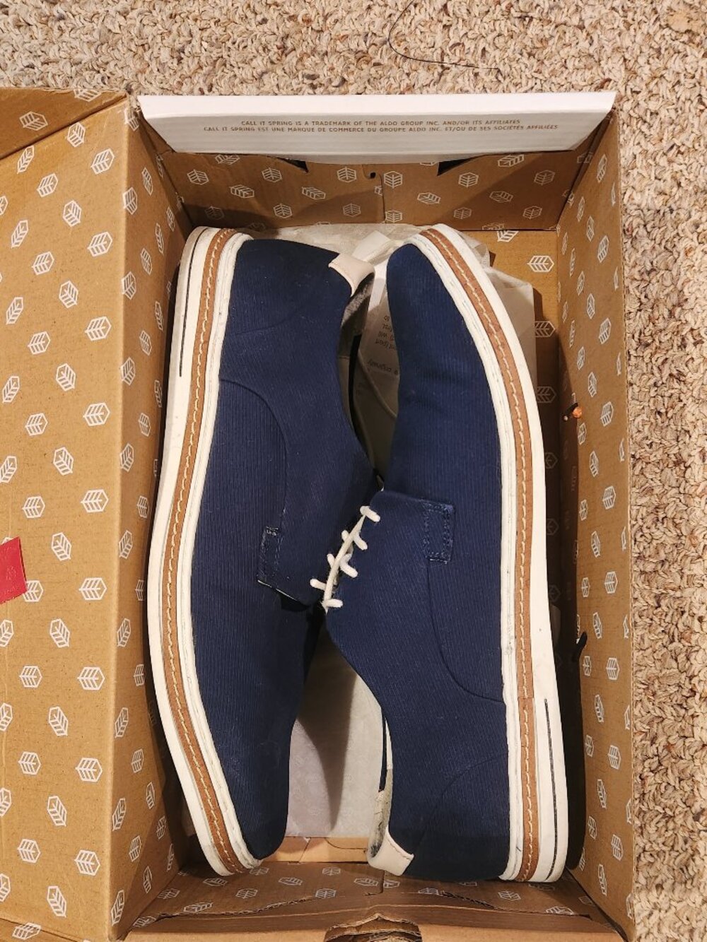 Mens Blue Shoes - Size 12